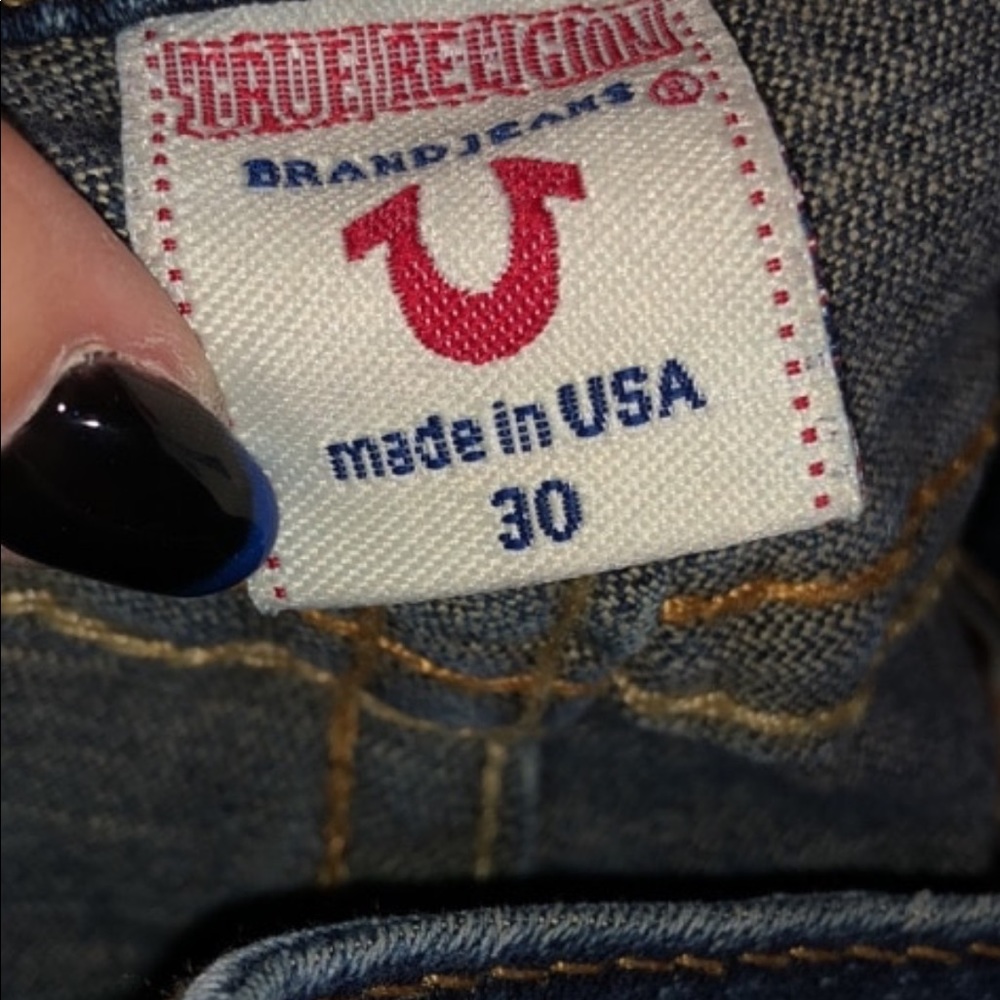 True Religion Jeans, boot cut, size 30